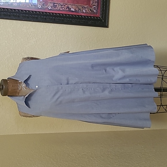 NWT WOMENS RACHEL ROY CHAMBRAY SLEEVELESS DRESS SIZE S - Picture 5 of 10